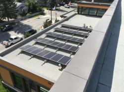 Banff Elementary School Solar Panels